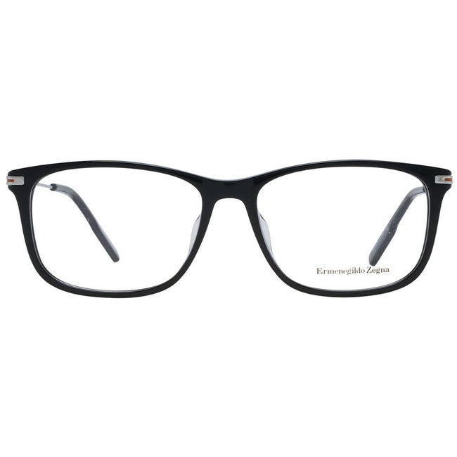 Ermenegildo Zegna Black Plastic Glasses (Frames) Ermenegildo Zegna