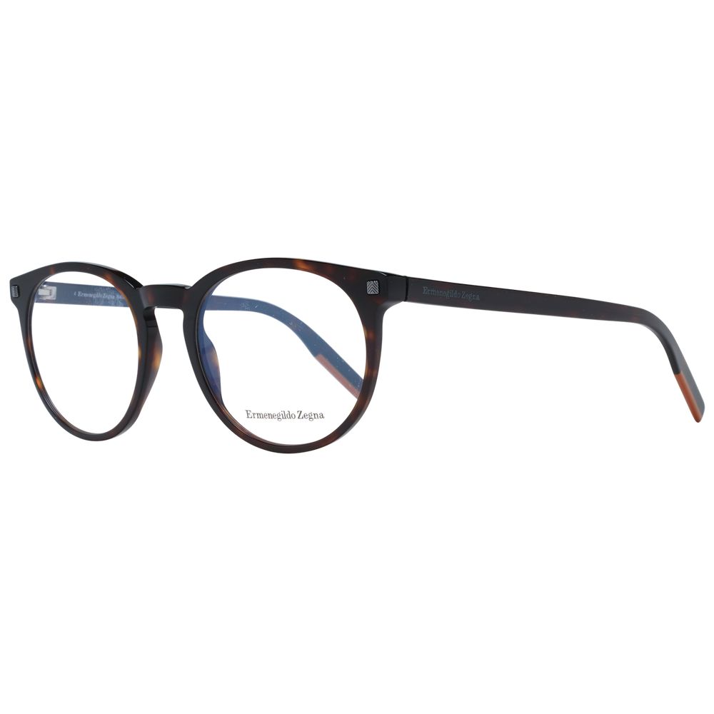 Ermenegildo Zegna Brown Men Glasses Frame Ermenegildo Zegna