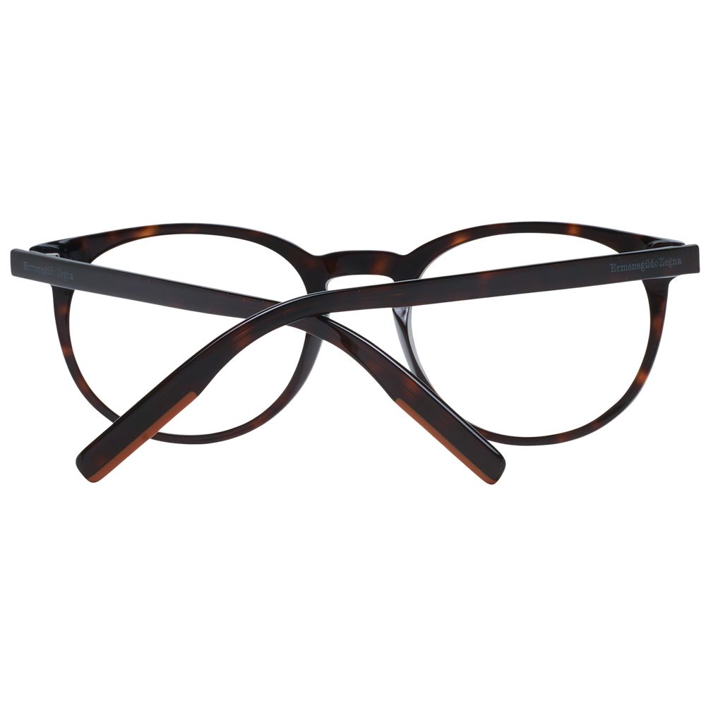Ermenegildo Zegna Brown Men Glasses Frame Ermenegildo Zegna