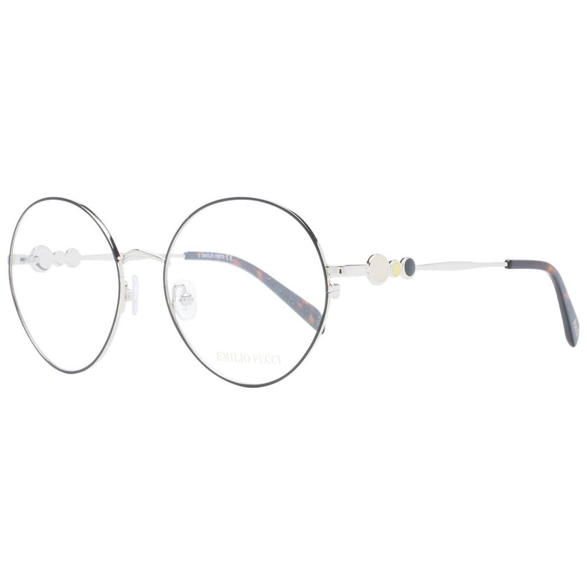Emilio Pucci Black Metal Glasses (Frames) Emilio Pucci