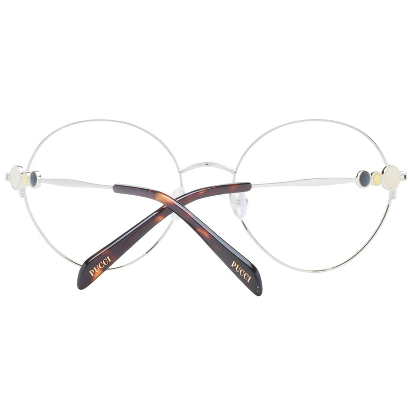 Emilio Pucci Black Metal Glasses (Frames) Emilio Pucci