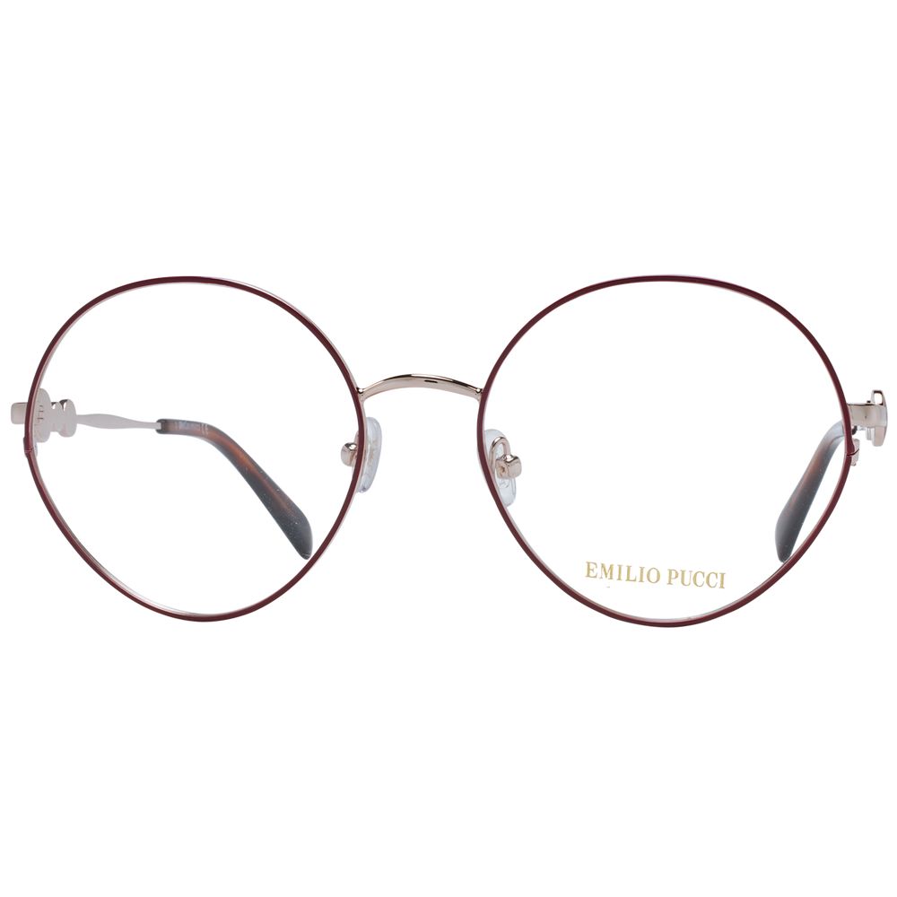 Emilio Pucci Red Women Glasses Frame Emilio Pucci