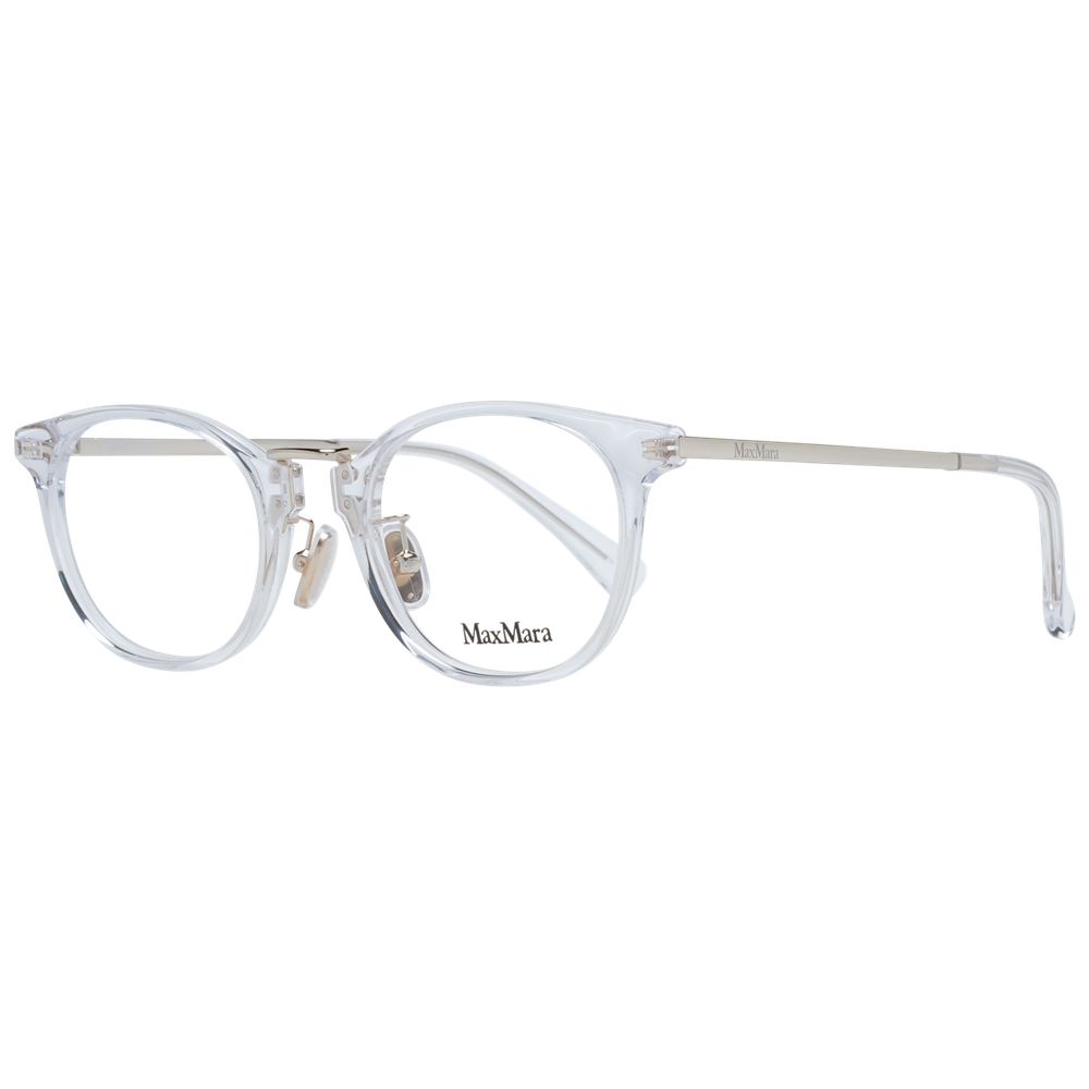 Max Mara White Women Glasses Frame Max Mara