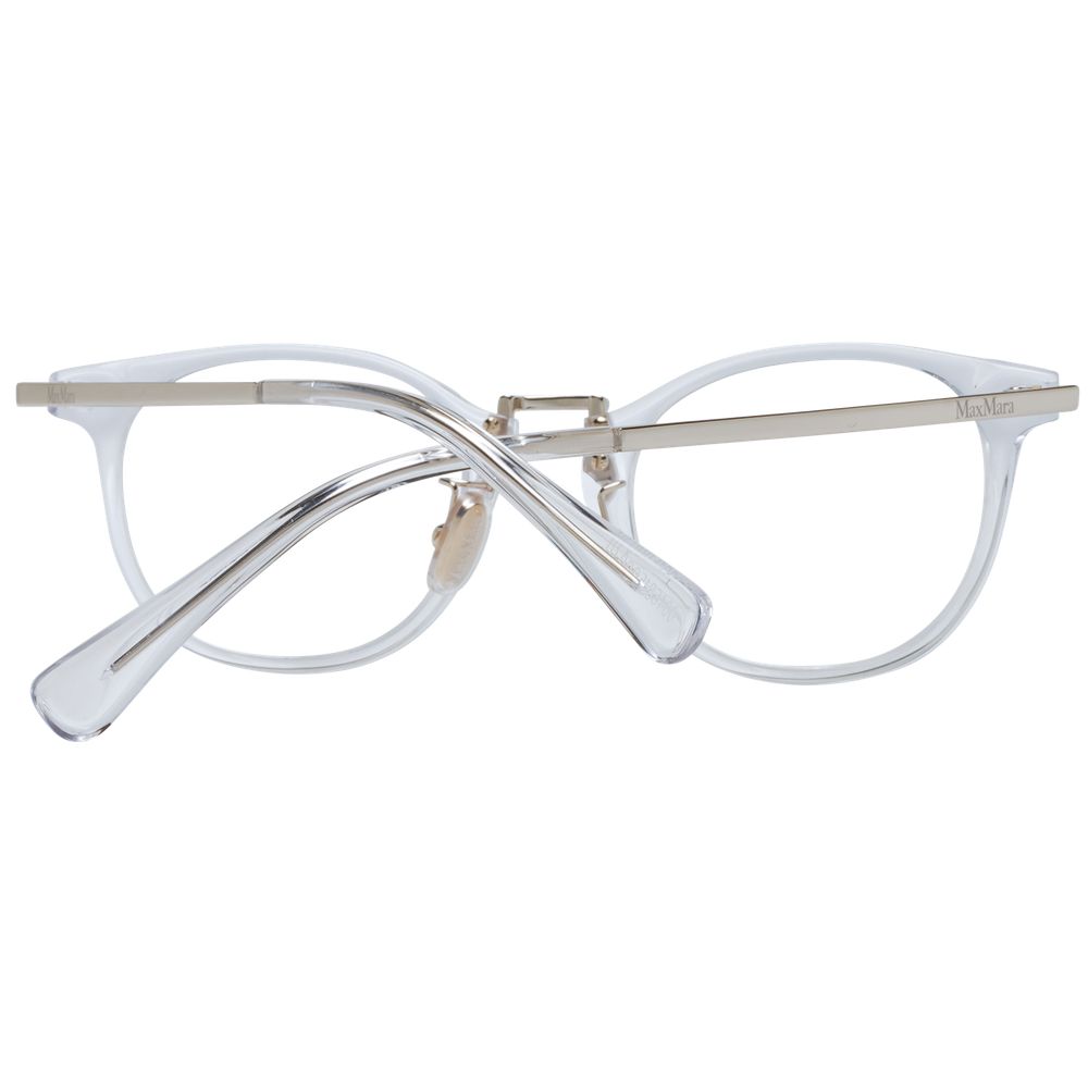 Max Mara White Women Glasses Frame Max Mara