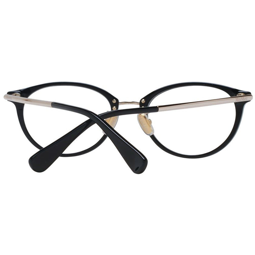 Max Mara Black Plastic Glasses (Frames) Max Mara