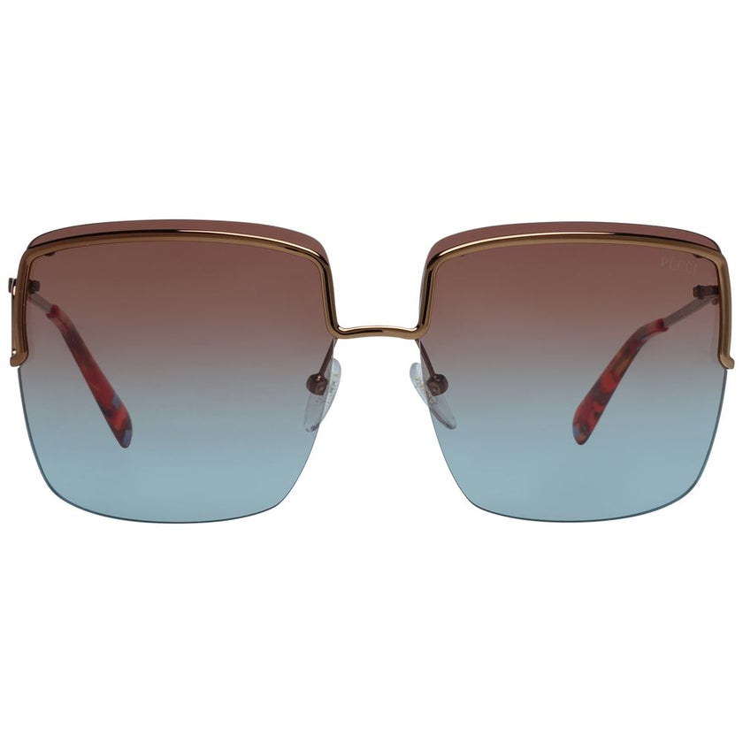Emilio Pucci Bronze Metal Sunglasses Emilio Pucci