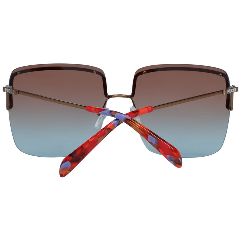 Emilio Pucci Bronze Metal Sunglasses Emilio Pucci