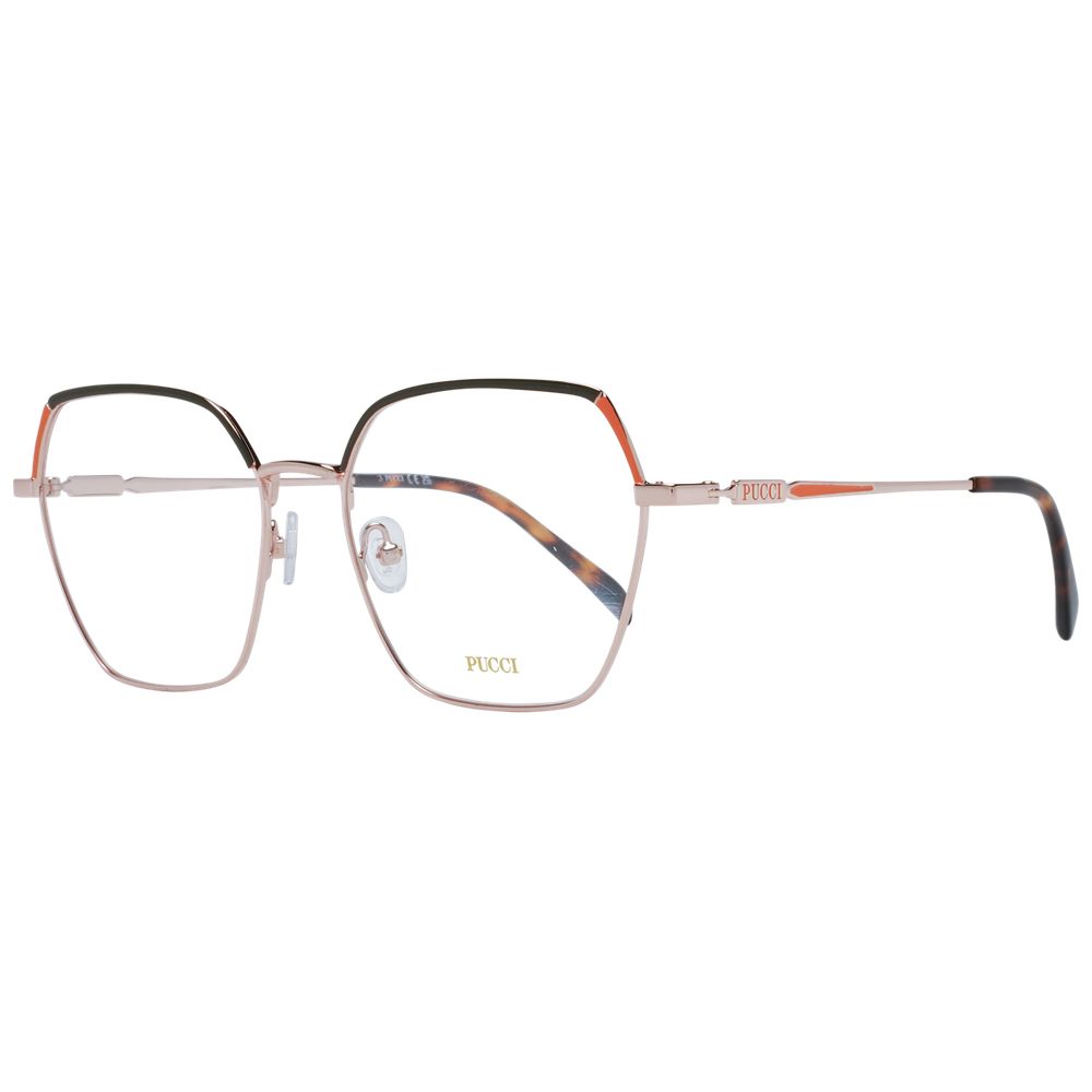 Emilio Pucci Rose Gold Women Glasses Frame Emilio Pucci