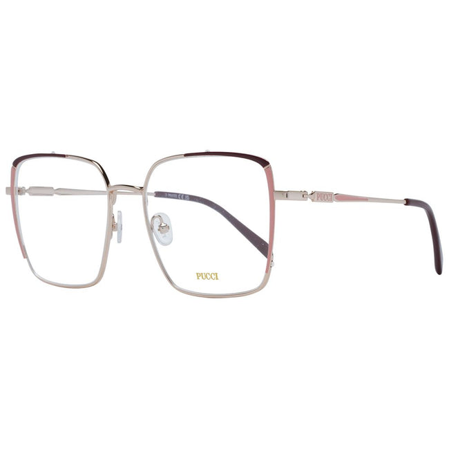Emilio Pucci Silver Women Glasses Frame Emilio Pucci
