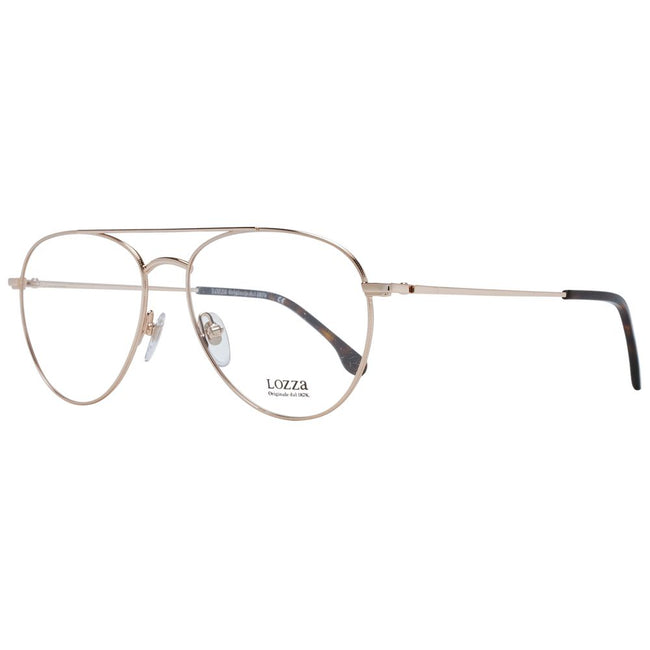 Lozza Gold Unisex Glasses Frame Lozza