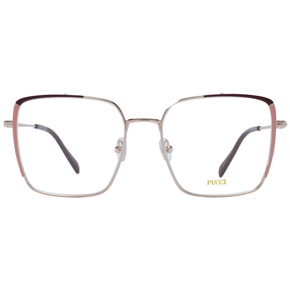 Emilio Pucci Silver Women Glasses Frame Emilio Pucci