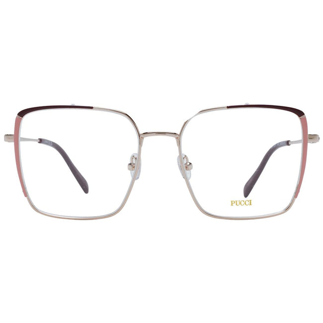 Emilio Pucci Silver Women Glasses Frame Emilio Pucci