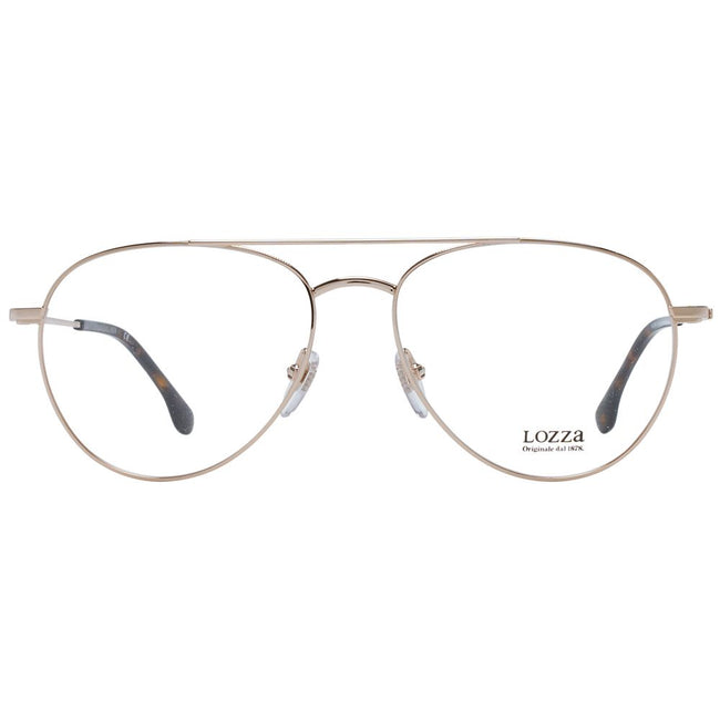 Lozza Gold Unisex Glasses Frame Lozza