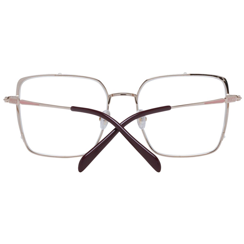 Emilio Pucci Silver Women Glasses Frame Emilio Pucci