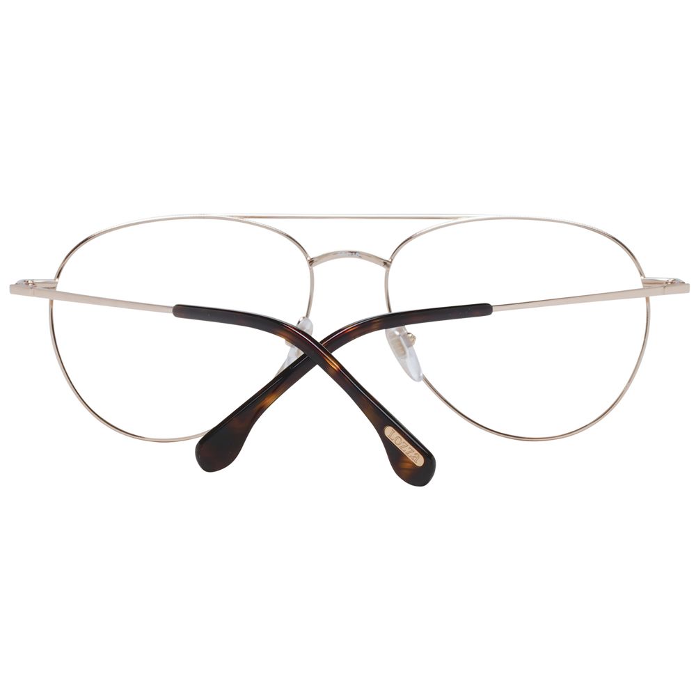 Lozza Gold Unisex Glasses Frame Lozza