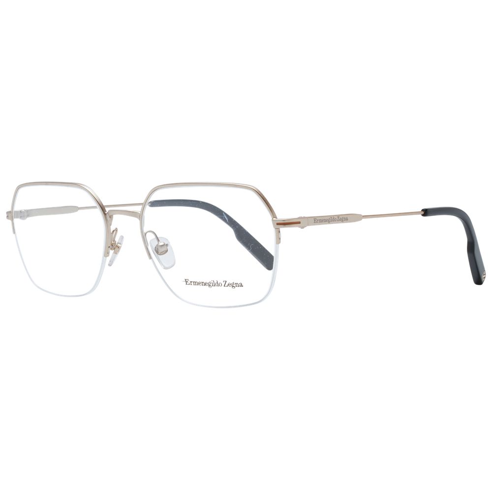 Ermenegildo Zegna Silver Men Glasses Frame Ermenegildo Zegna