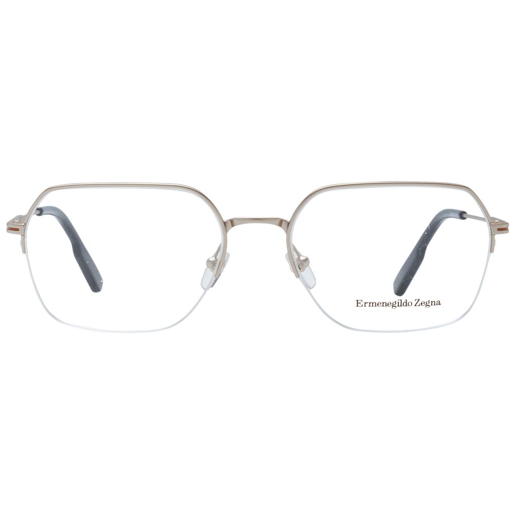 Ermenegildo Zegna Silver Men Glasses Frame Ermenegildo Zegna