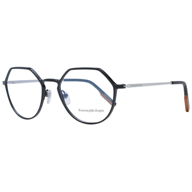 Ermenegildo Zegna Black Men Glasses Frame Ermenegildo Zegna