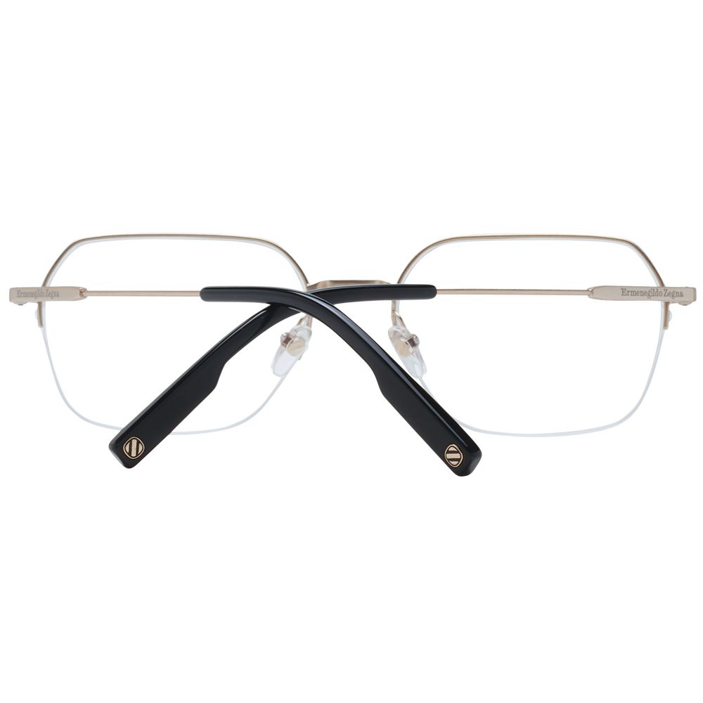 Ermenegildo Zegna Silver Men Glasses Frame Ermenegildo Zegna