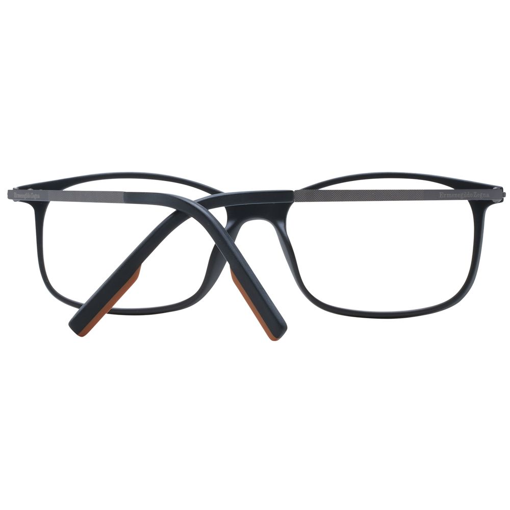 Ermenegildo Zegna Black Men Glasses Frame Ermenegildo Zegna