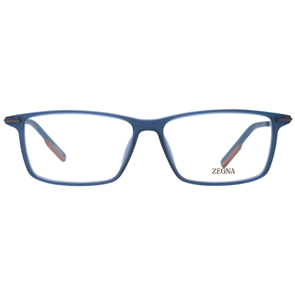 Ermenegildo Zegna Blue Men Glasses Frame Ermenegildo Zegna