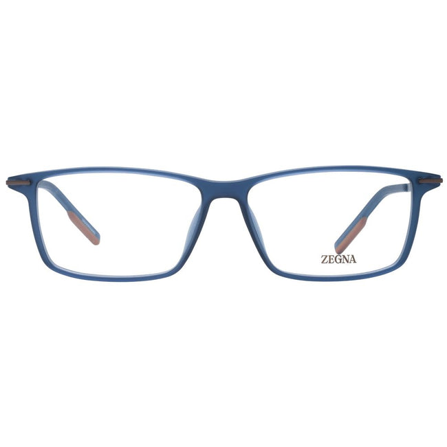 Ermenegildo Zegna Blue Men Glasses Frame Ermenegildo Zegna
