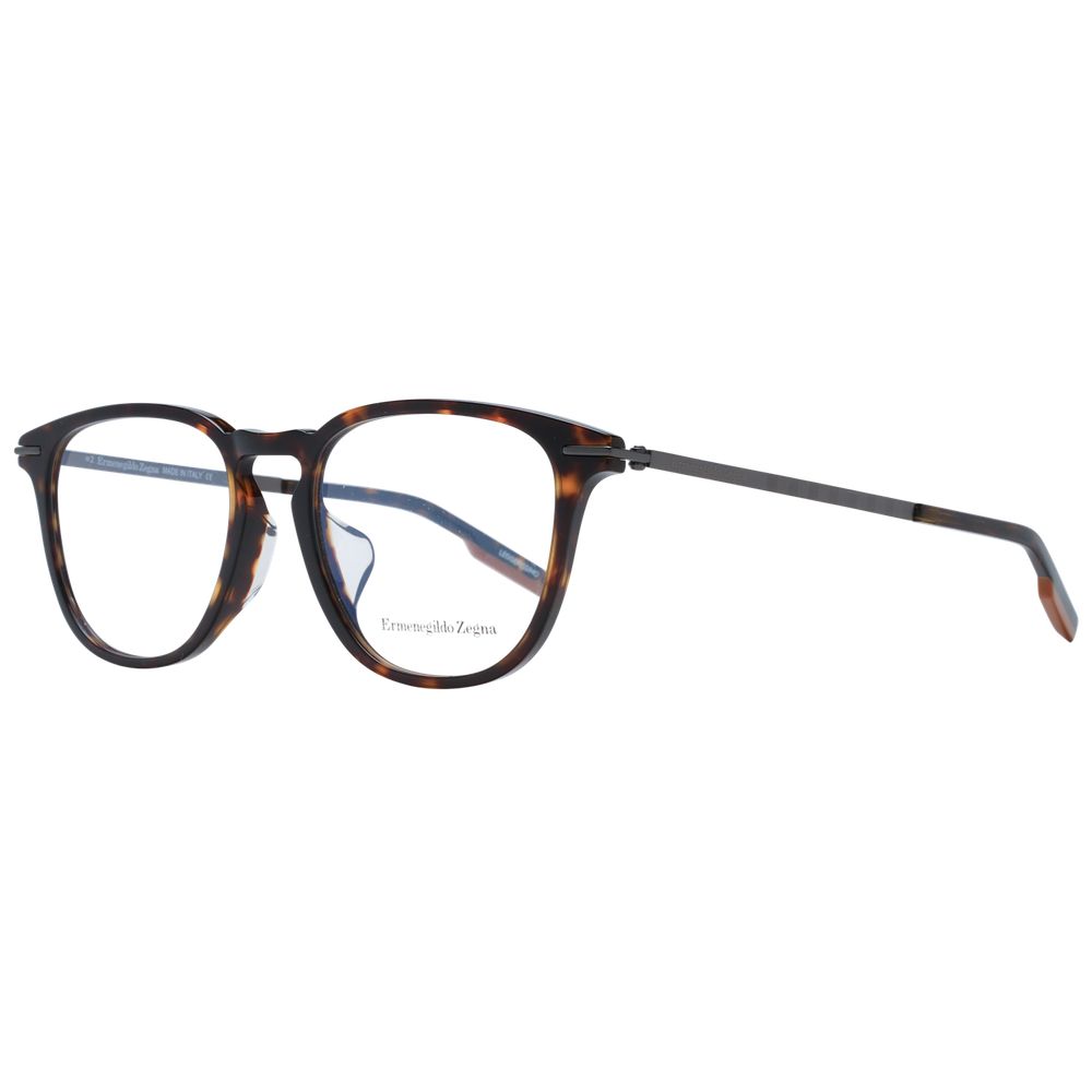 Ermenegildo Zegna Brown Men Glasses Frame Ermenegildo Zegna