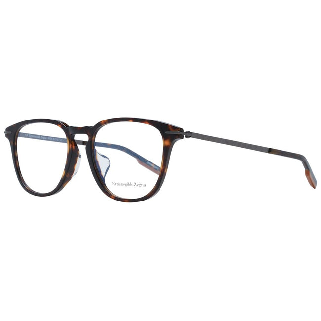 Ermenegildo Zegna Brown Men Glasses Frame Ermenegildo Zegna