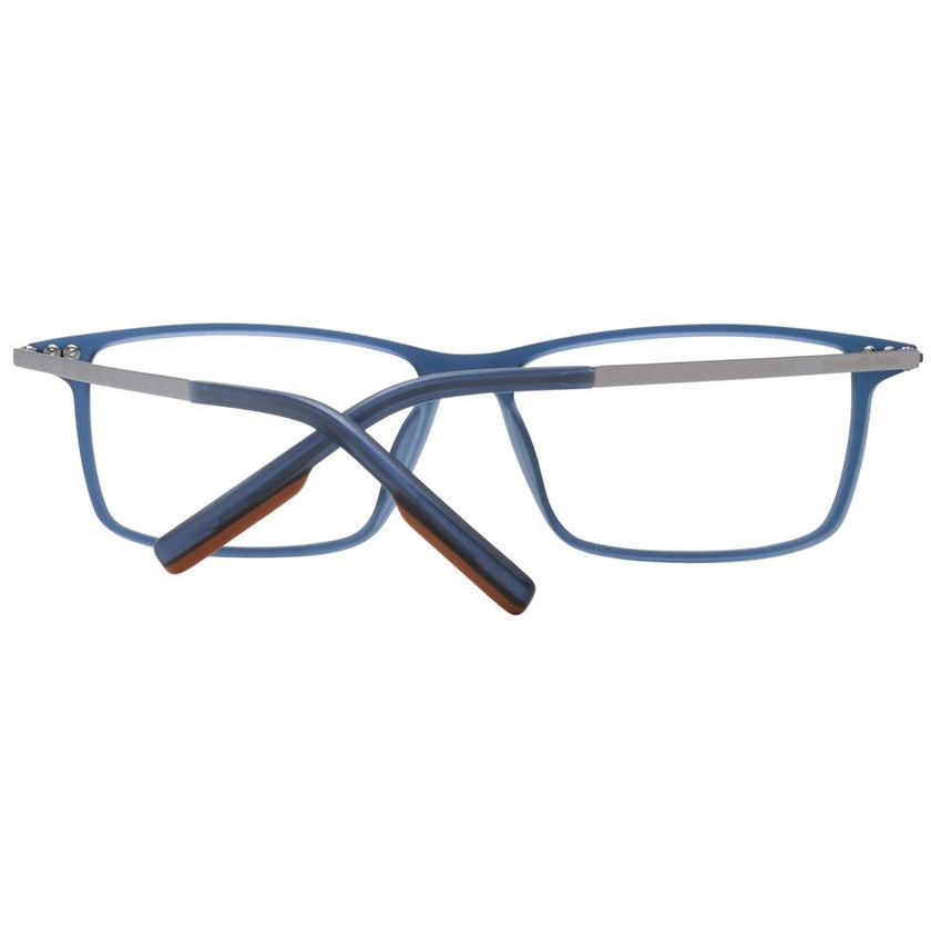Ermenegildo Zegna Blue Plastic Glasses (Frames) Ermenegildo Zegna