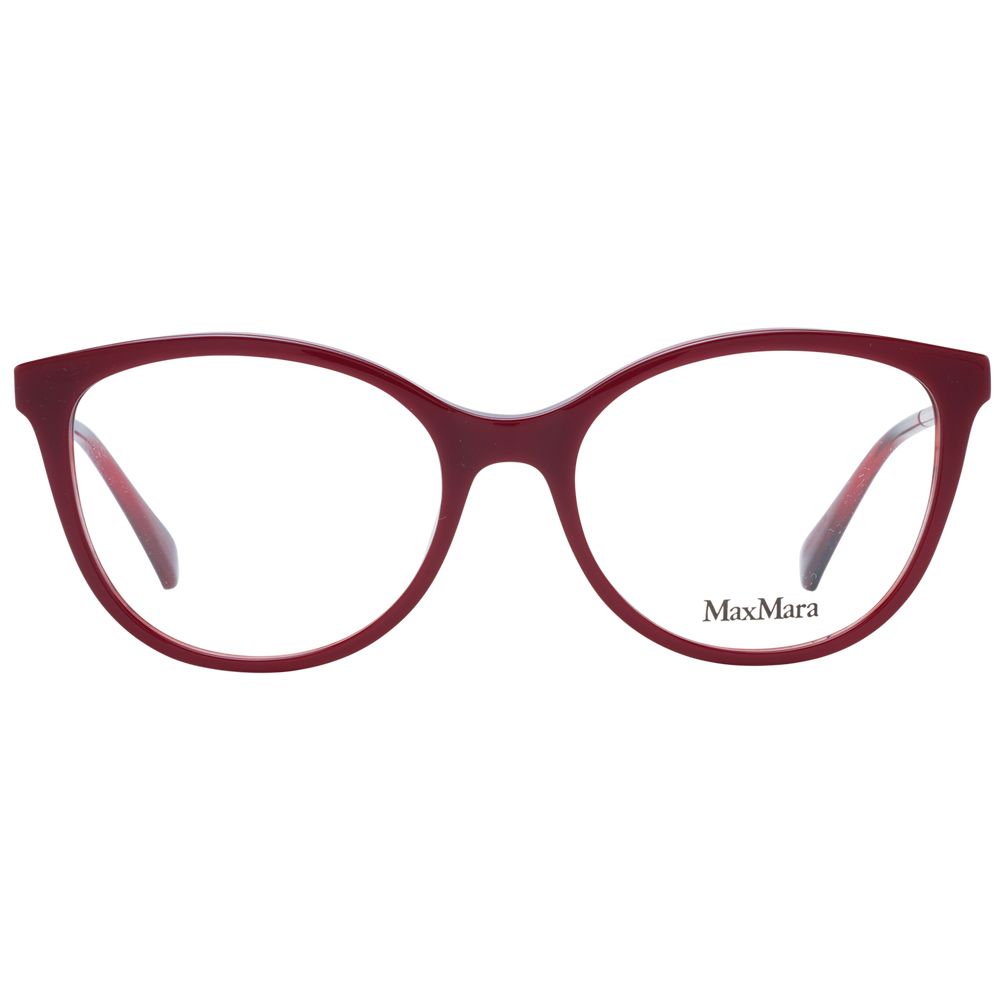 Max Mara Red Women Glasses Frame Max Mara