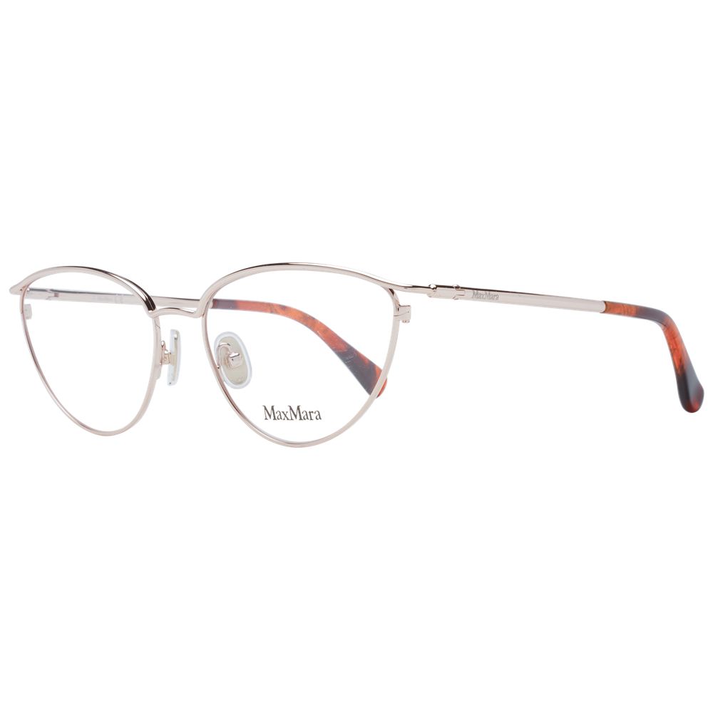 Max Mara Rose Gold Women Glasses Frame Max Mara