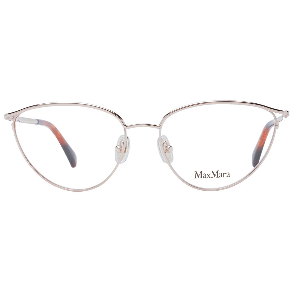 Max Mara Rose Gold Women Glasses Frame Max Mara