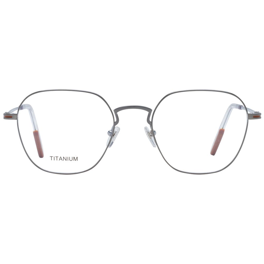 Ermenegildo Zegna Gray Men Glasses Frame Ermenegildo Zegna