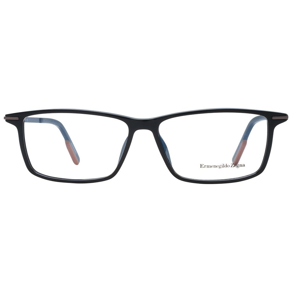 Ermenegildo Zegna Black Men Glasses Frame Ermenegildo Zegna