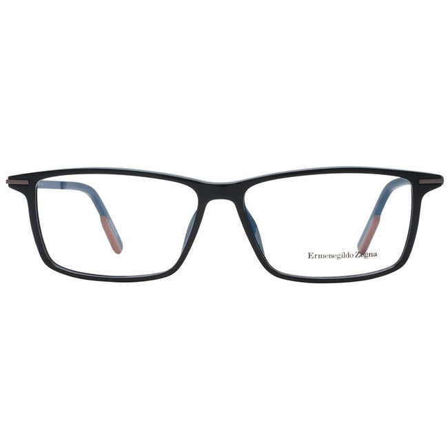 Ermenegildo Zegna Black Men Glasses Frame Ermenegildo Zegna