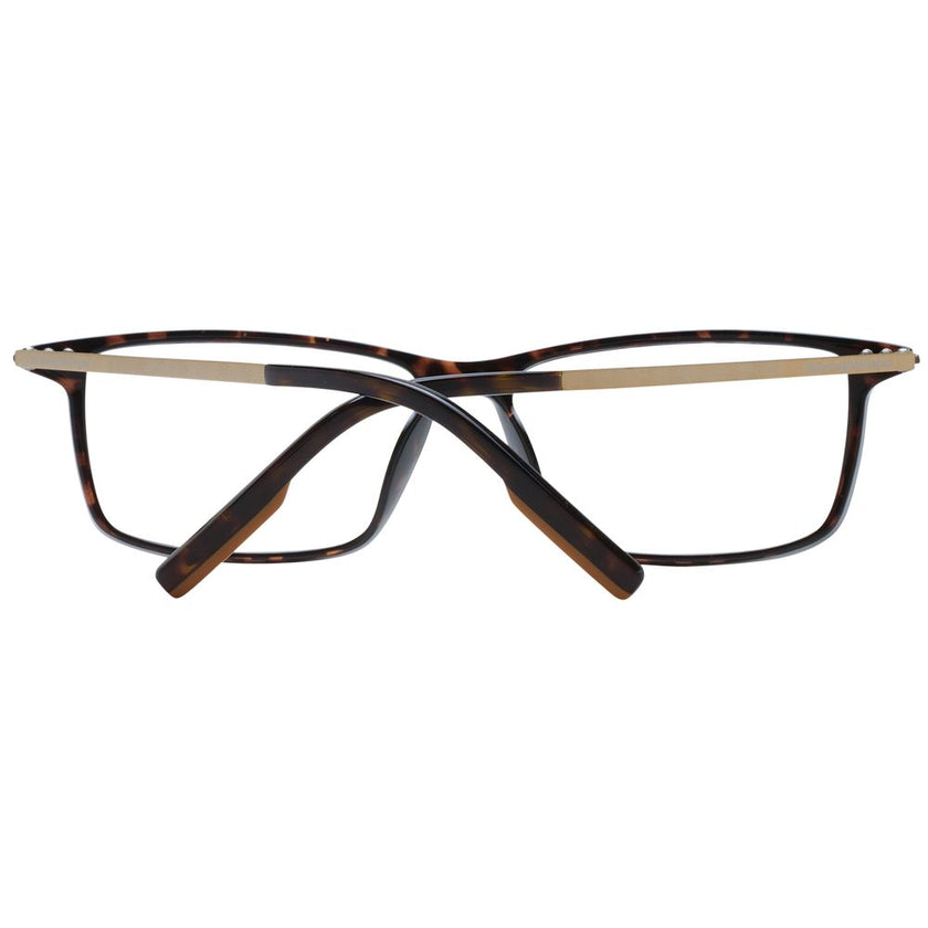 Ermenegildo Zegna Brown Plastic Glasses (Frames) Ermenegildo Zegna