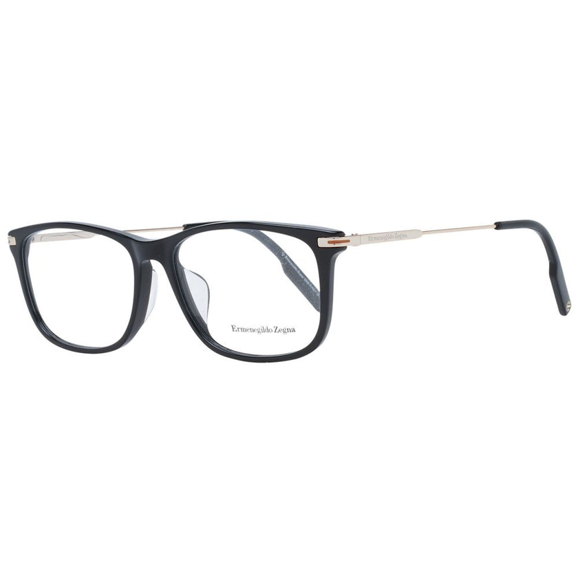 Ermenegildo Zegna Black Plastic Glasses (Frames) Ermenegildo Zegna
