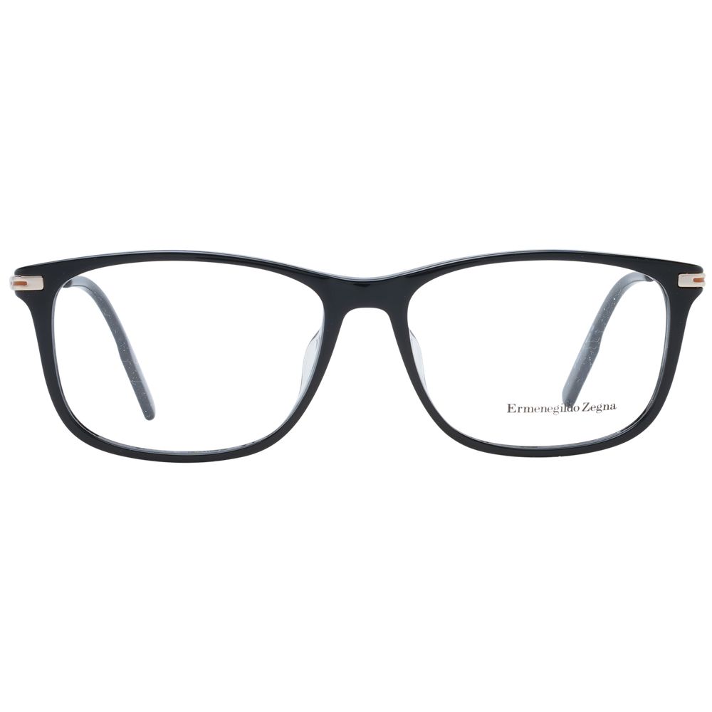 Ermenegildo Zegna Black Men Glasses Frame Ermenegildo Zegna