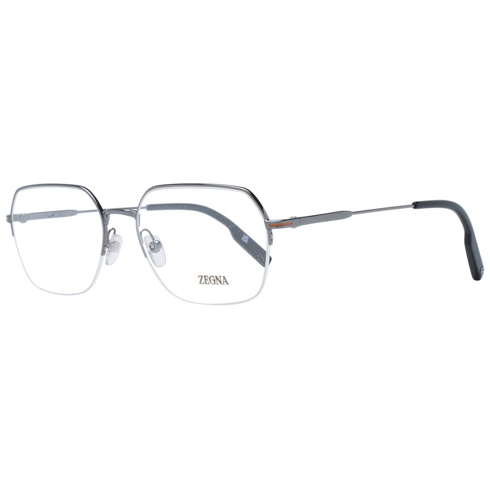 Ermenegildo Zegna Gray Men Glasses Frame Ermenegildo Zegna