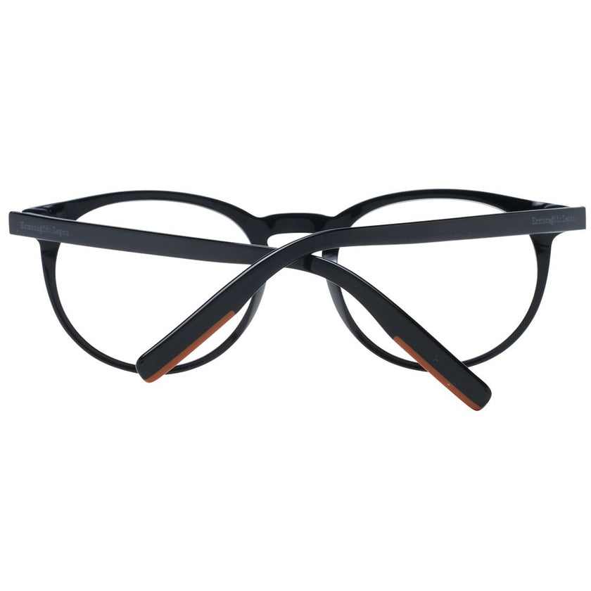 Ermenegildo Zegna Black Plastic Glasses (Frames) Ermenegildo Zegna
