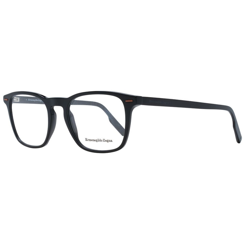 Ermenegildo Zegna Black Plastic Glasses (Frames) Ermenegildo Zegna