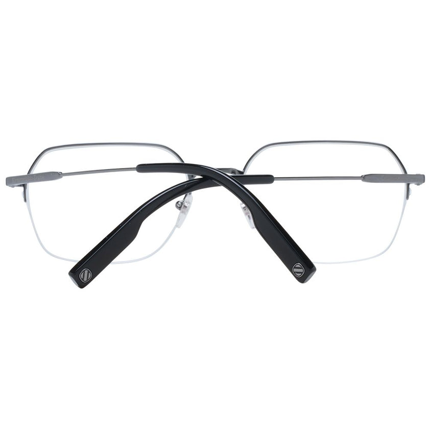 Ermenegildo Zegna Gray Metal Glasses (Frames) Ermenegildo Zegna