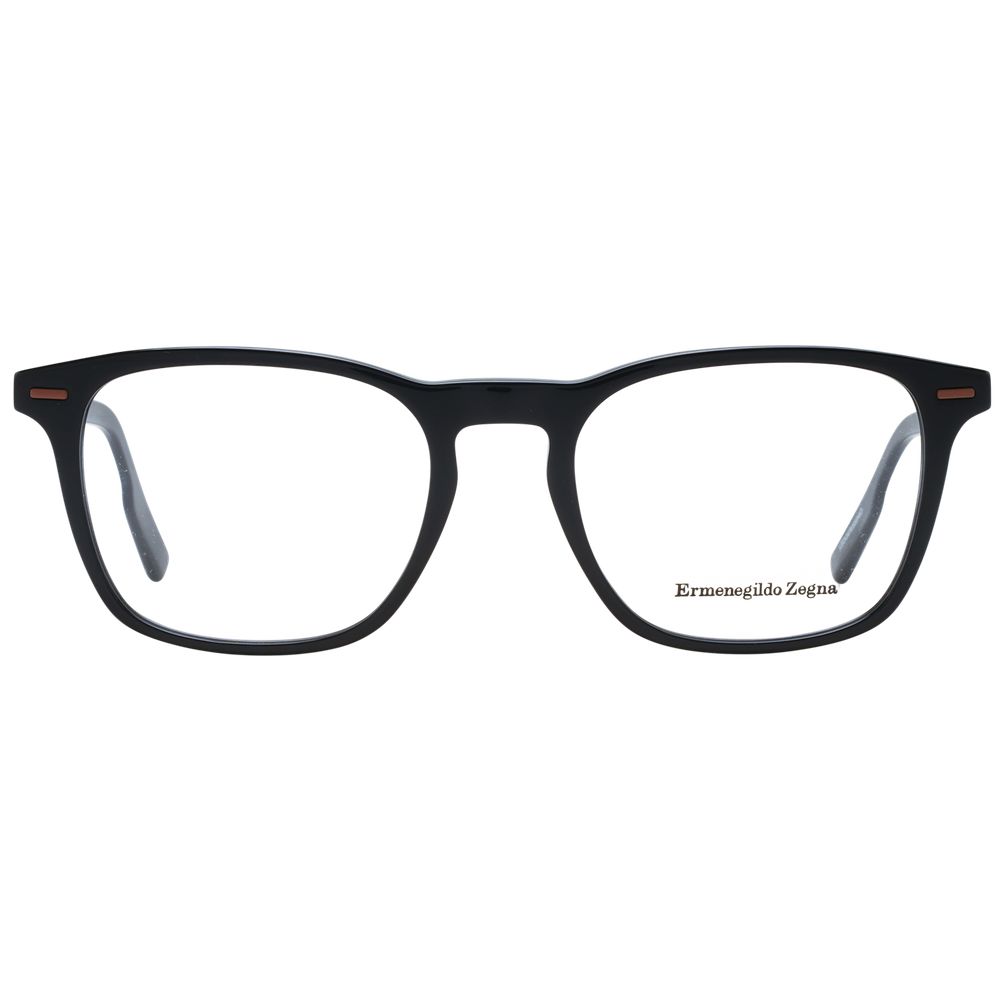 Ermenegildo Zegna Black Men Glasses Frame Ermenegildo Zegna