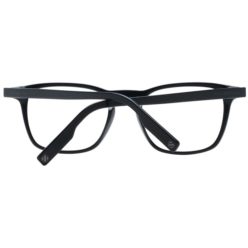 Ermenegildo Zegna Black Plastic Glasses (Frames) Ermenegildo Zegna