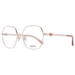 Max Mara Rose Gold Women Glasses Frame Max Mara