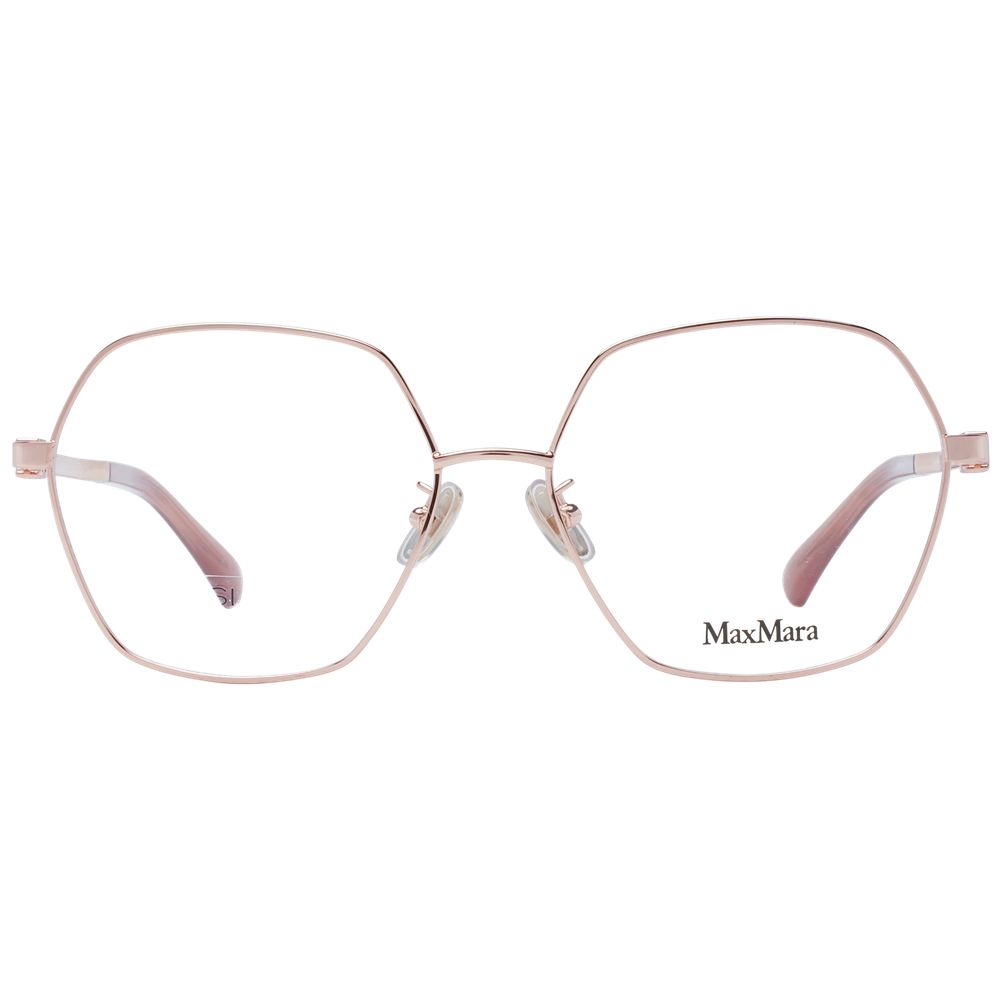 Max Mara Rose Gold Women Glasses Frame Max Mara