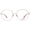 Max Mara Rose Gold Women Glasses Frame Max Mara