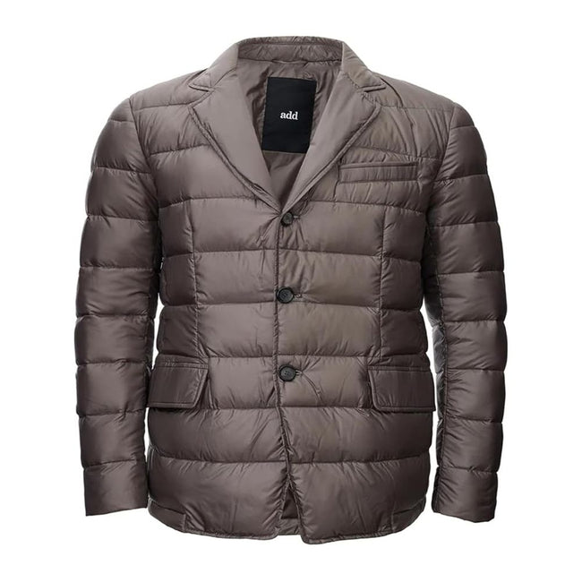 Add Gray Polyamide Men Jacket Add