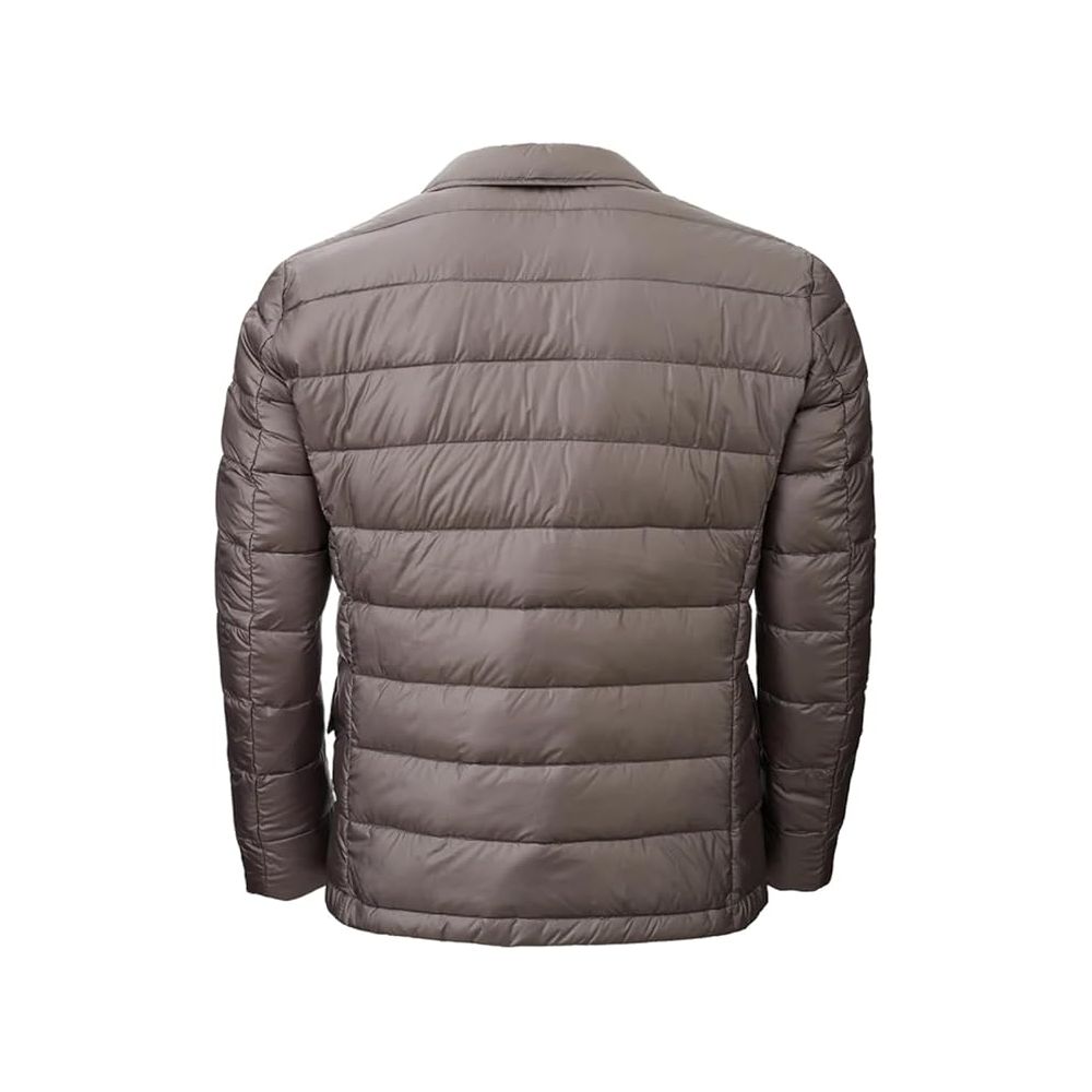 Add Gray Polyamide Men Jacket Add