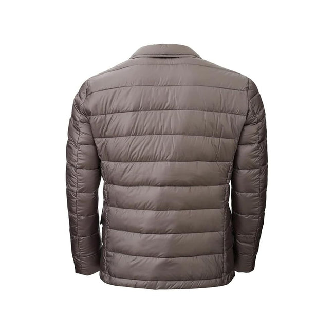 Add Gray Polyamide Men Jacket Add